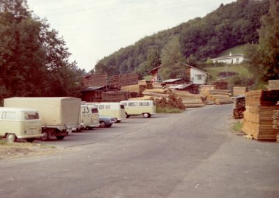 La Clochatte, route de Penau dans les années 70